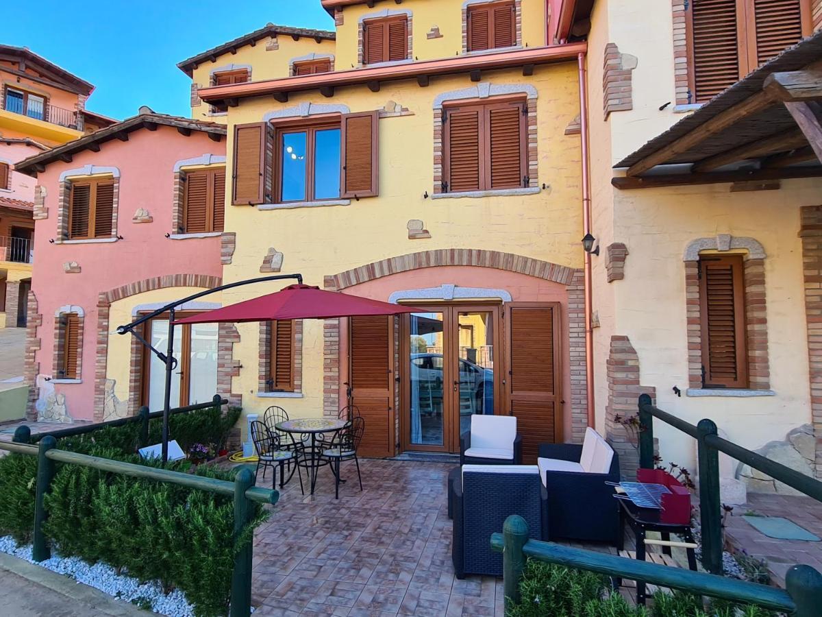 Villa L'Estasi Tanca Piras A Bordo Piscina Con Vista Mare Nebida Exterior foto